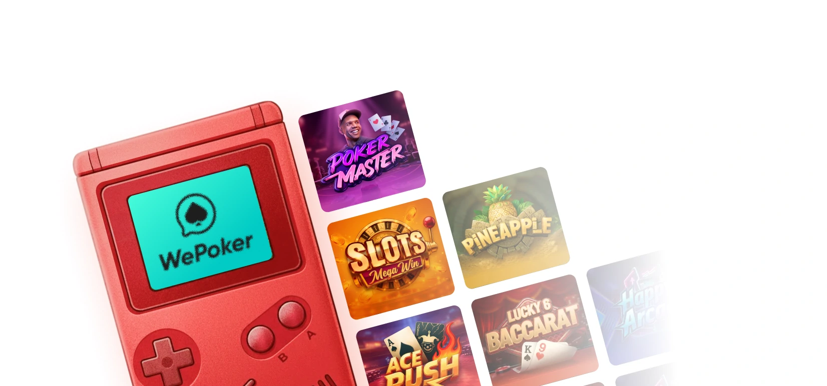 WePoker Windows 笔记本宽屏客户端界面